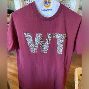 West Texas A&M tee size SM BEAUTIFUL GRAPHICS